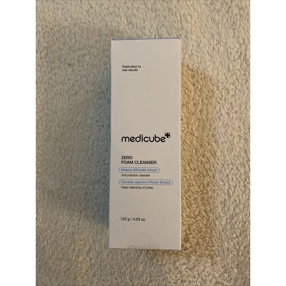 MEDICUBE Zero Foam Cleanser -  Deeply cleanses, remove impurities 120g